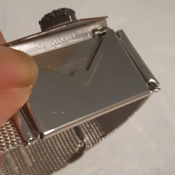 Vintage Message Envelop  Stainless Stee Bracelet 8.75" L, Has Message Inside, - Picture 6 of 15